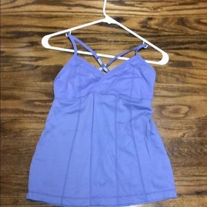 Purple lululemon tank top size 6